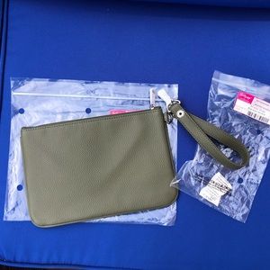 NEW Thirty-One Rubie Mini and Wristlet Strap